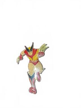 Vintage Wolverine Enamel Pin Badge